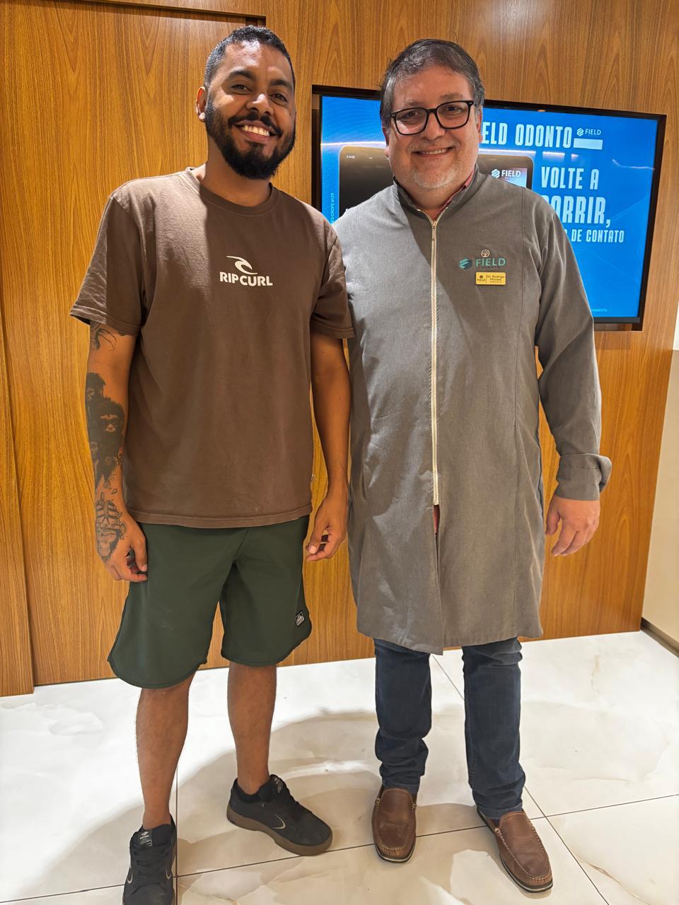 Wilber — Paciente Field Odonto com Dr. Rodrigo Moraes
