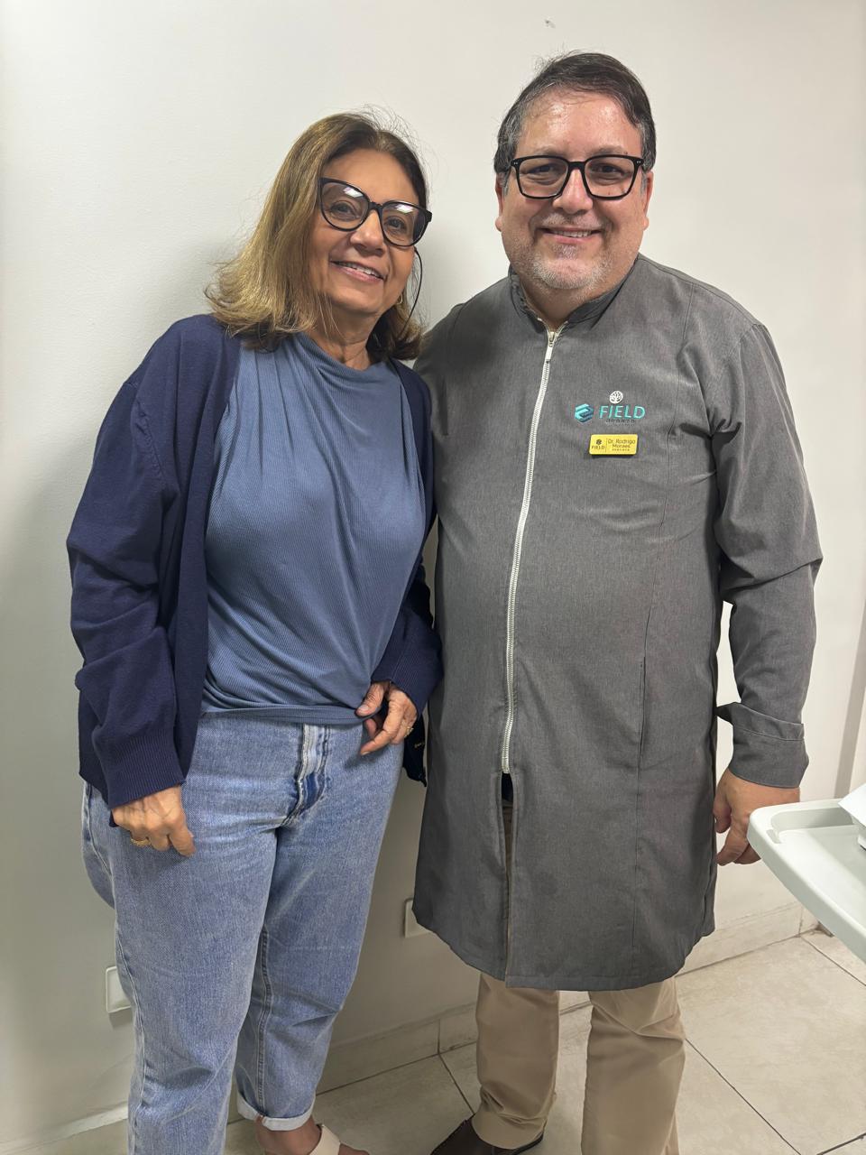 Rosangela — Paciente Field Odonto com Dr. Rodrigo Moraes